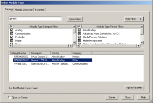 Select Generic Module